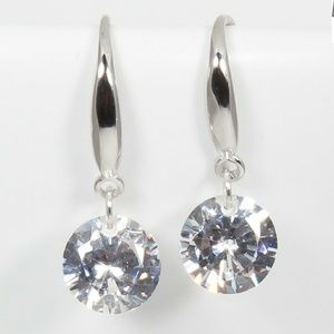 Swarovski Crystal Sterling Silver Earrings